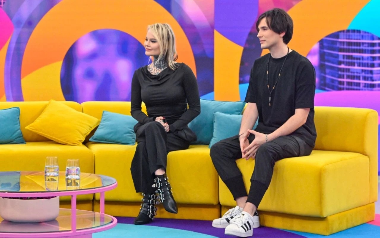 Monika Miller z ukochanym w "halo tu polsat"