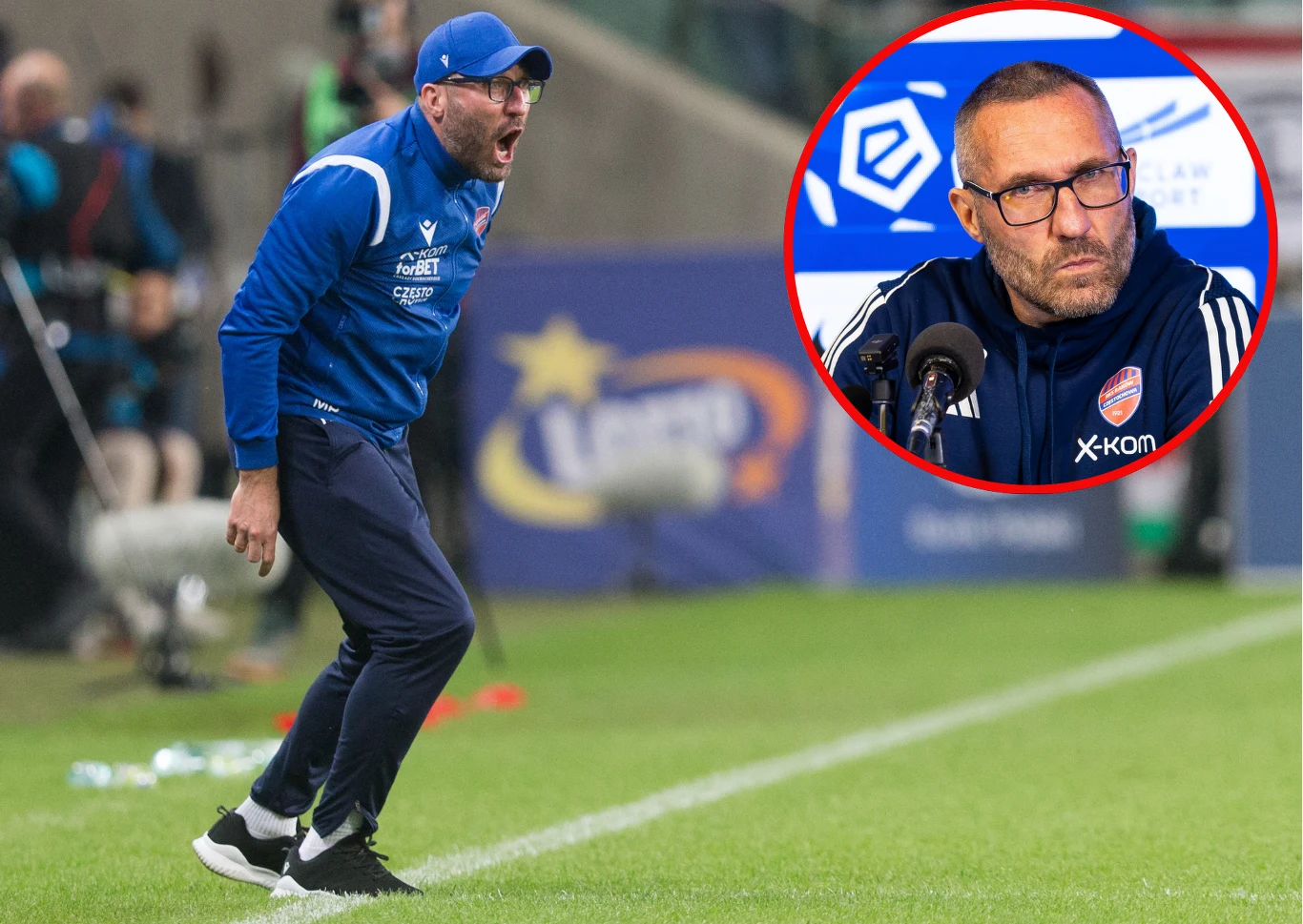 Marek Papszun wybuchł podczas konferencji prasowej po wygranej nad Widzewem