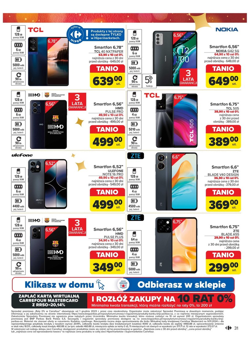 Gazetka: Świąteczny klimat na stole - Carrefour - strona 31