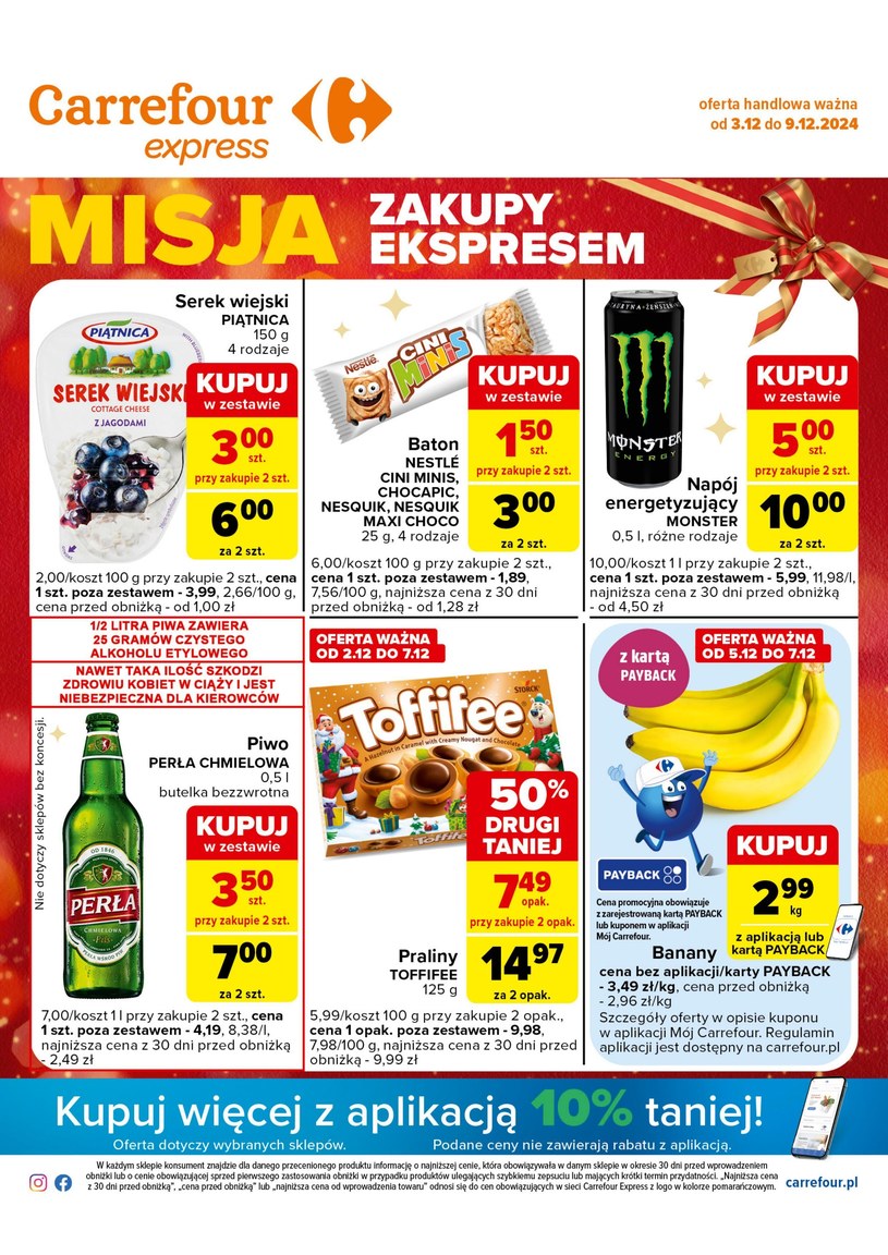 Gazetka promocyjna Carrefour Express - ważna od 03. 12. 2024 do 09. 12. 2024