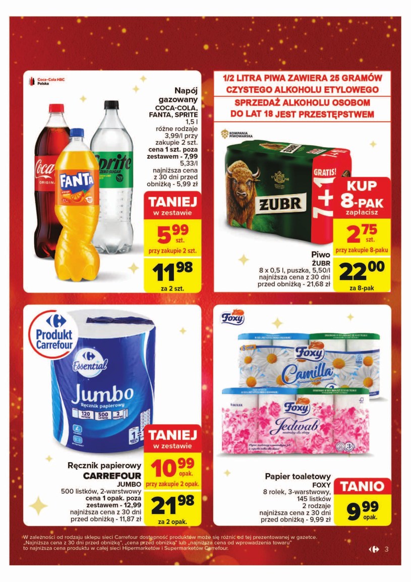 Gazetka: Wielkie promocje na grudzień - Carrefour Market - strona 3