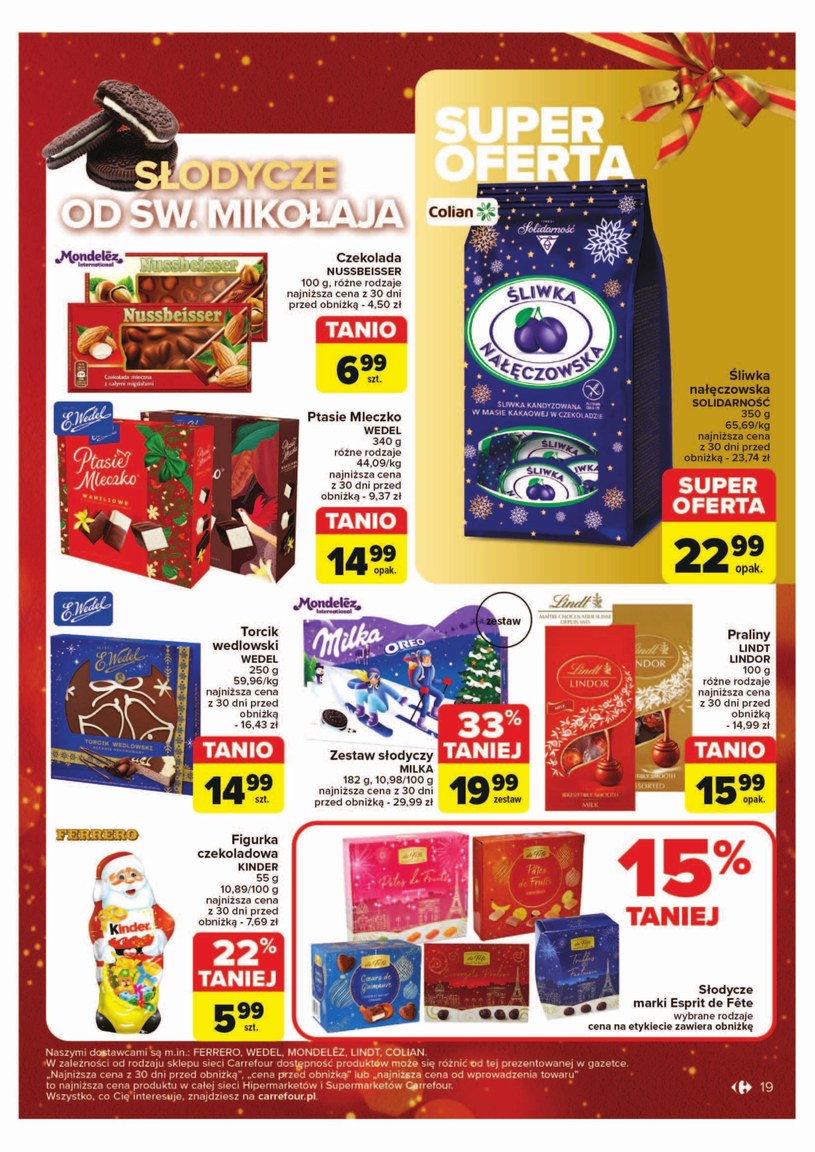 Gazetka: Wielkie promocje na grudzień - Carrefour Market - strona 19