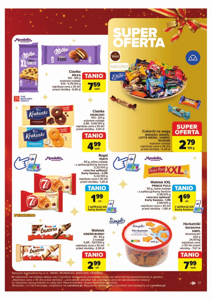 Gazetka: Wielkie promocje na grudzień - Carrefour Market - strona 17