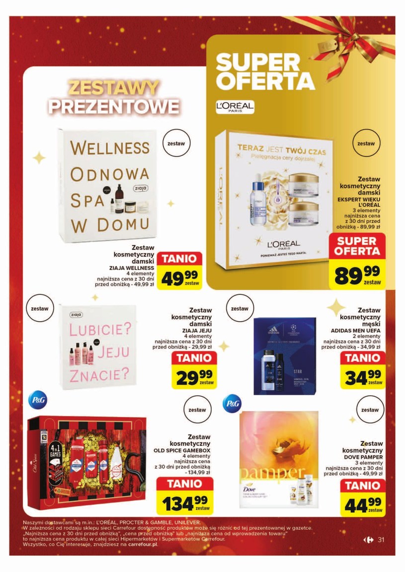 Gazetka: Wielkie promocje na grudzień - Carrefour Market - strona 31