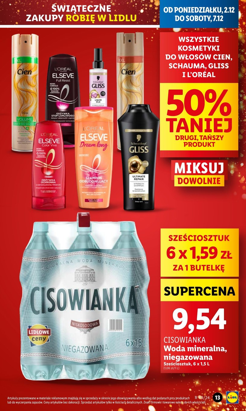 Gazetka: Świąteczne hity w supercenach - Lidl - strona 13