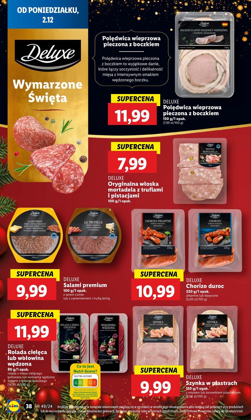 Gazetka: Świąteczne hity w supercenach - Lidl - strona 40