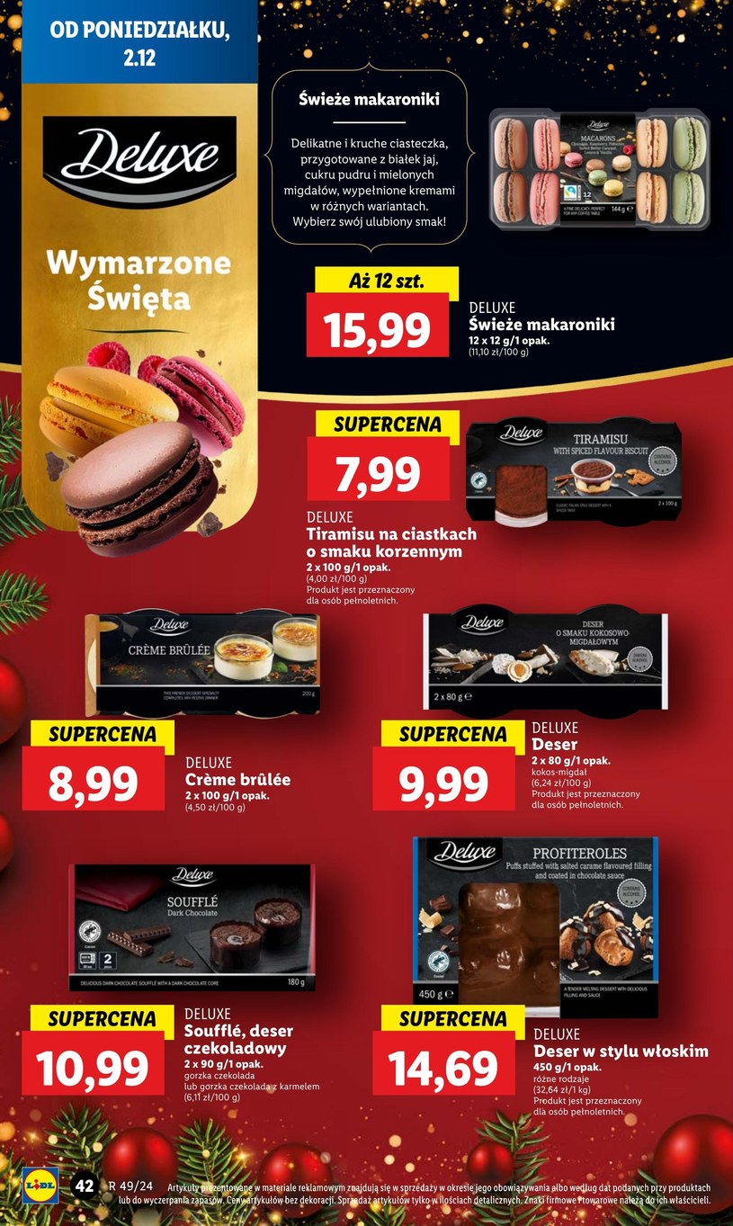 Gazetka: Świąteczne hity w supercenach - Lidl - strona 44