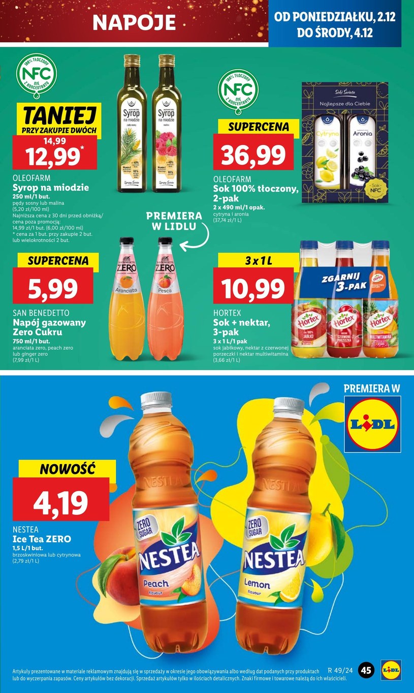 Gazetka: Świąteczne hity w supercenach - Lidl - strona 47