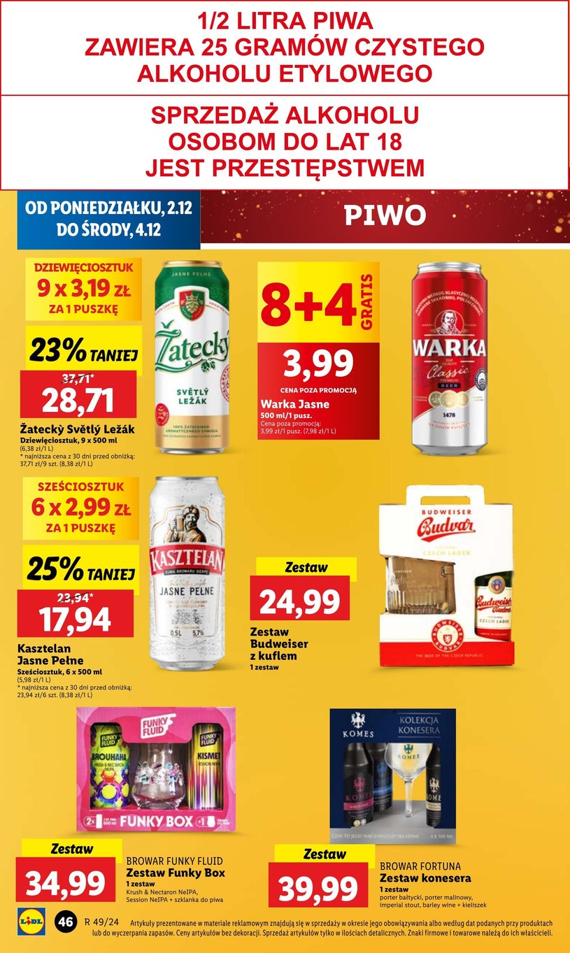 Gazetka: Świąteczne hity w supercenach - Lidl - strona 50