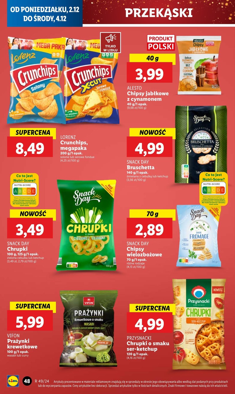 Gazetka: Świąteczne hity w supercenach - Lidl - strona 52