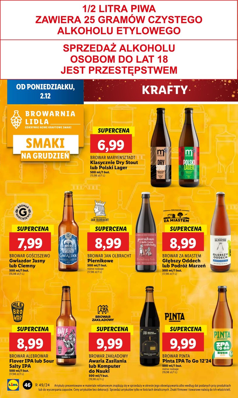 Gazetka: Świąteczne hity w supercenach - Lidl - strona 48