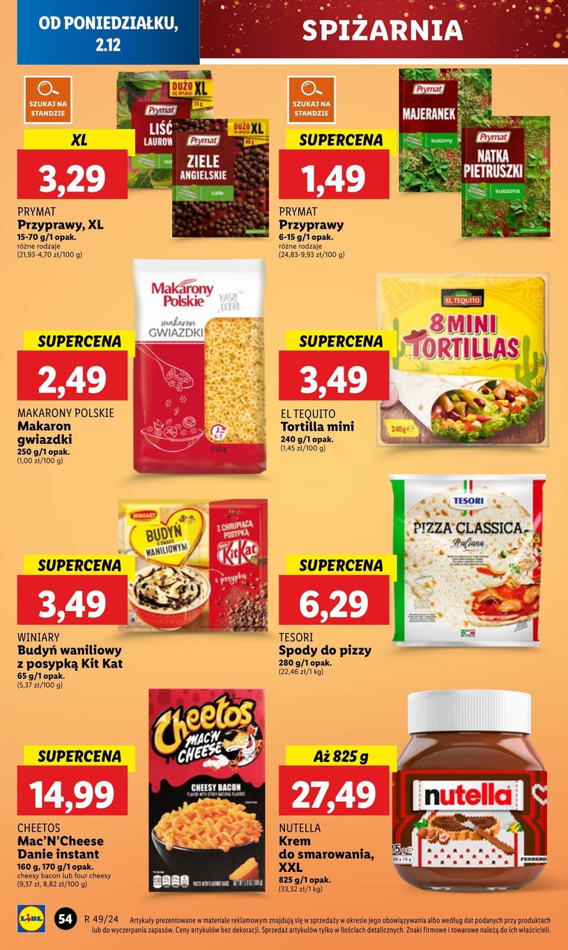 Gazetka: Świąteczne hity w supercenach - Lidl - strona 58