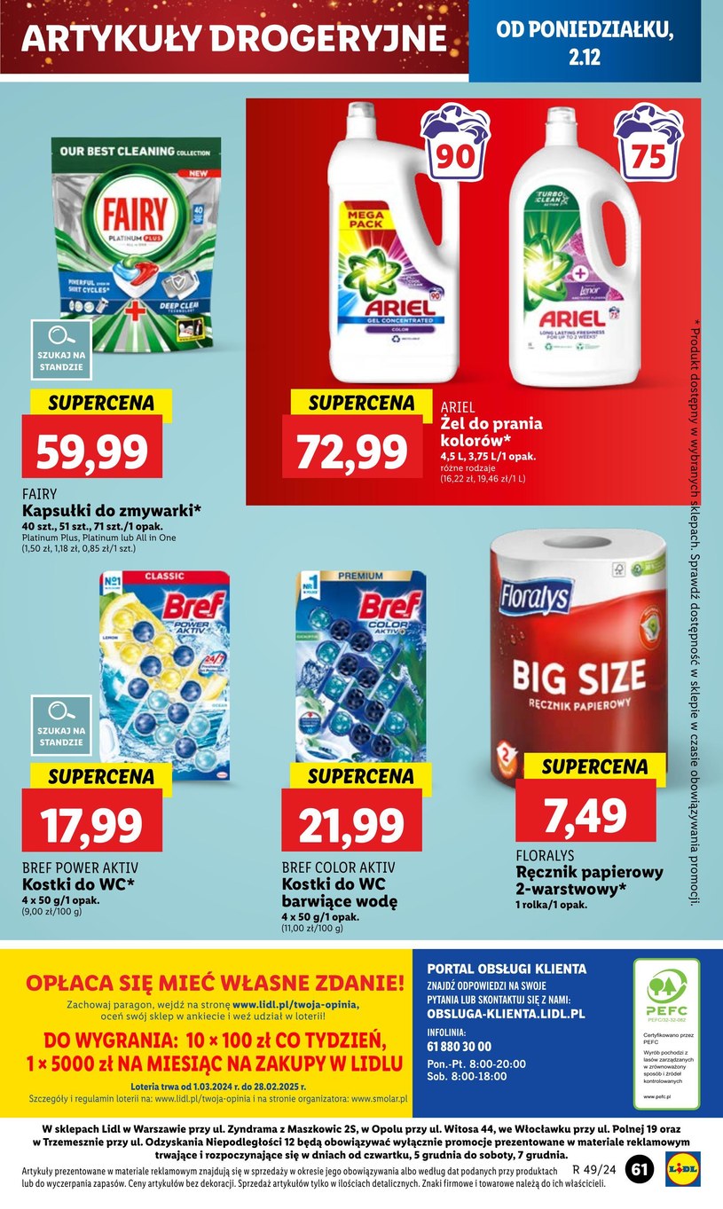 Gazetka: Świąteczne hity w supercenach - Lidl - strona 65