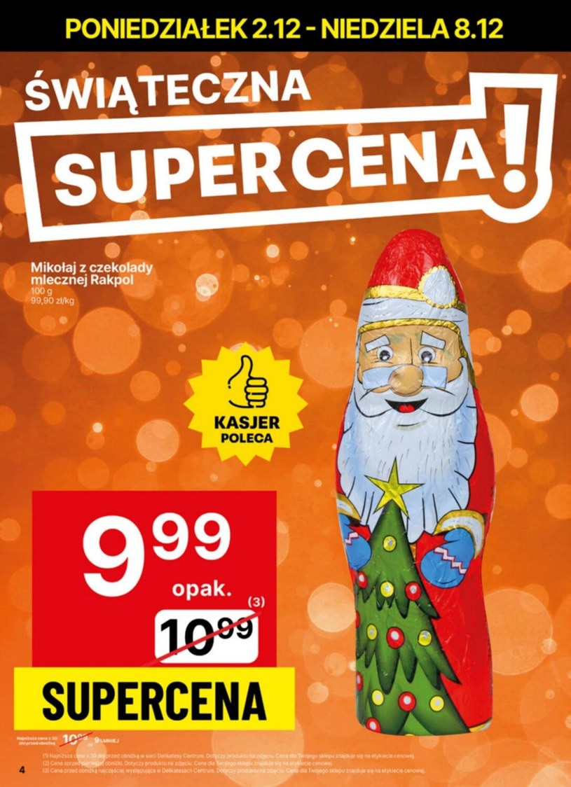 Gazetka: Świąteczne smaki w promocji - Delikatesy Centrum - strona 4