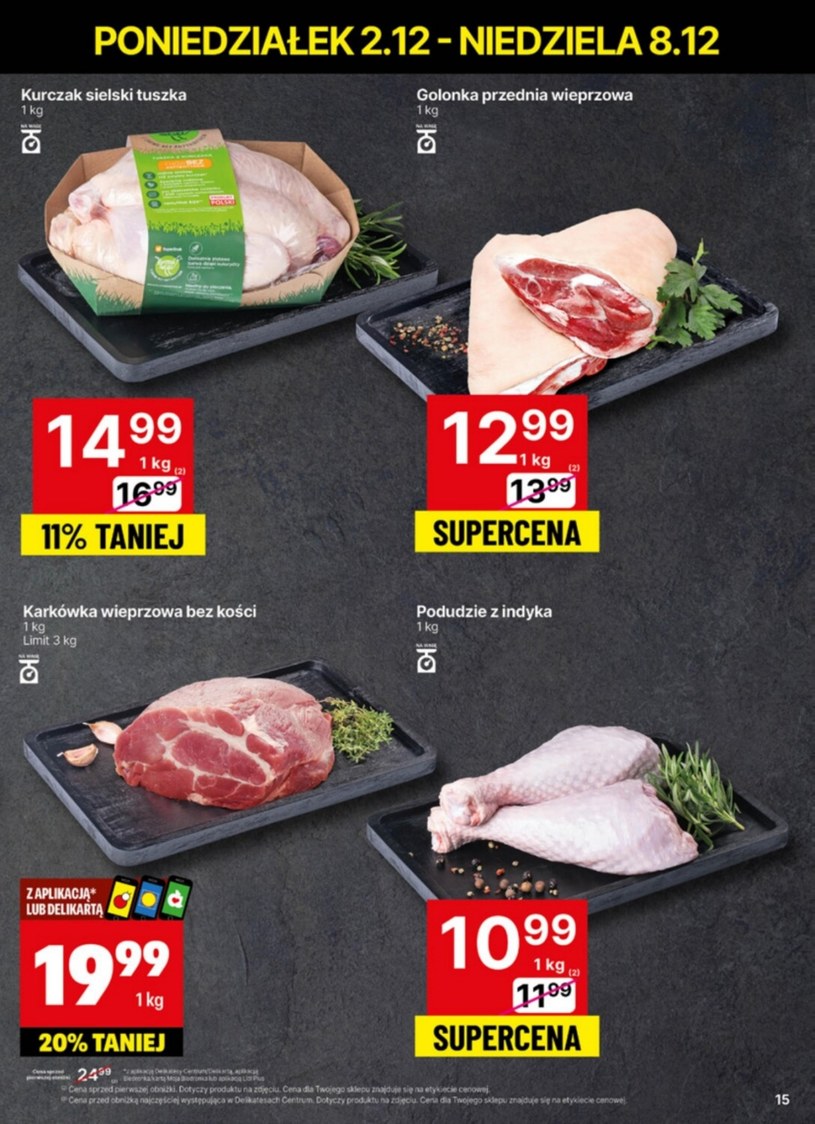 Gazetka: Świąteczne smaki w promocji - Delikatesy Centrum - strona 15