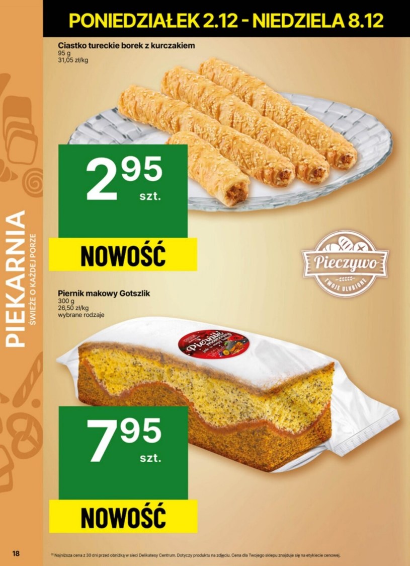 Gazetka: Świąteczne smaki w promocji - Delikatesy Centrum - strona 18