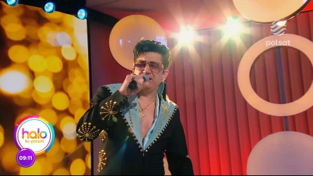 Brzmi (prawie) jak król rock'n'rolla. Polski Elvis Presley na scenie "halo tu polsat"