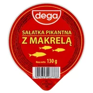 dega Sałatka pikantna z makrelą 130 g