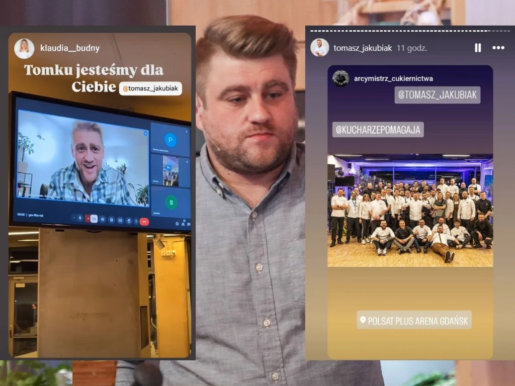 Tomasz Jakubiak nie mógł uczestniczyć podczas charytatywnej imprezy. Mimo to dołączył online