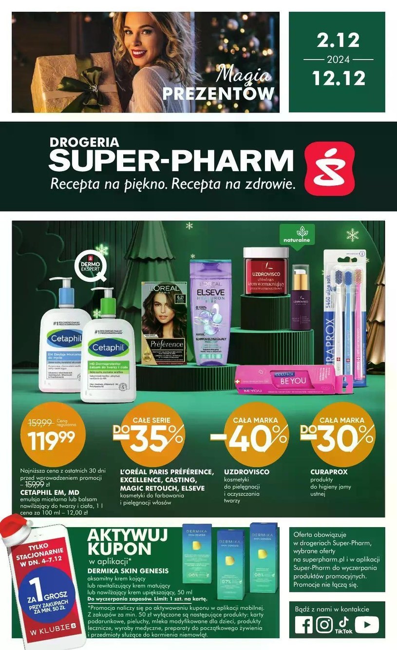 Gazetka promocyjna Super-Pharm - ważna od 02. 12. 2024 do 24. 12. 2024