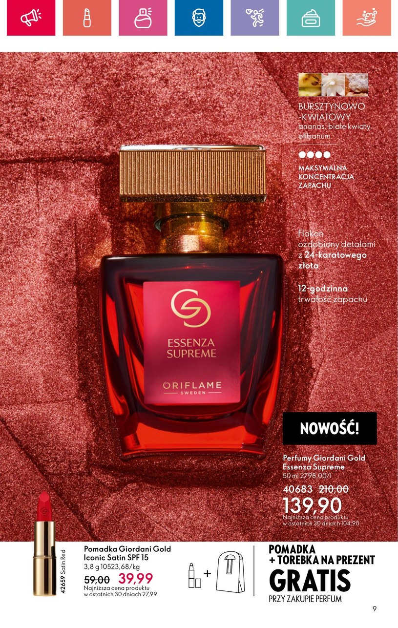 Gazetka: Oriflame - radość życia - strona 9