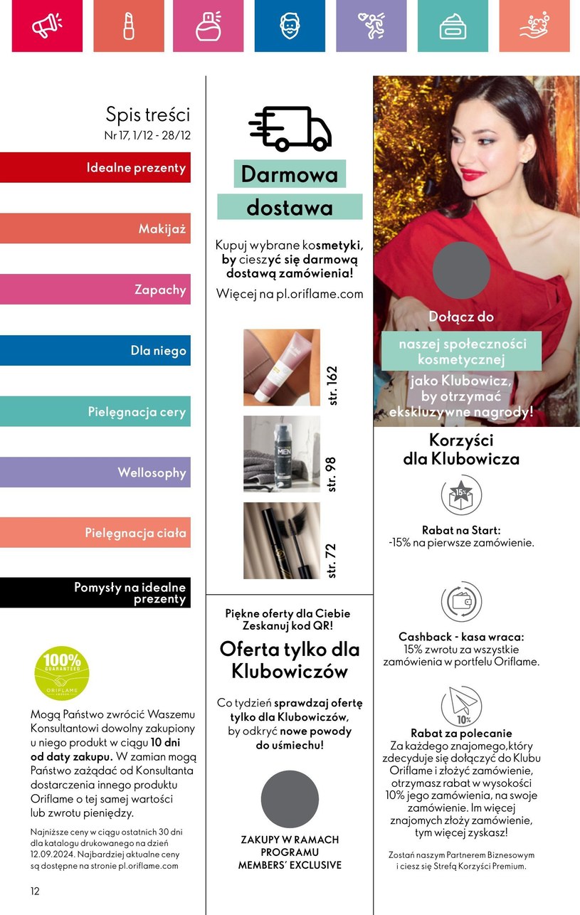 Gazetka: Oriflame - radość życia - strona 12