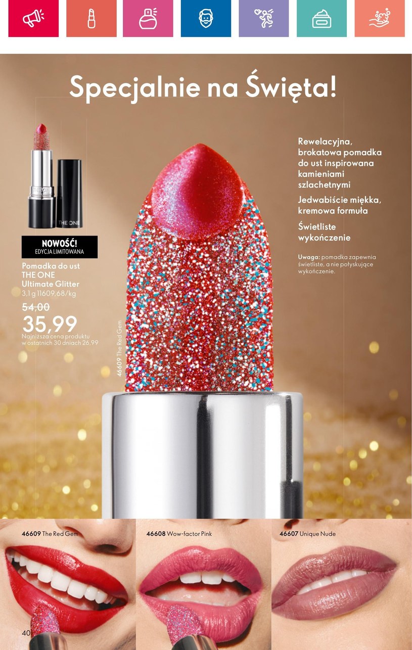 Gazetka: Oriflame - radość życia - strona 40