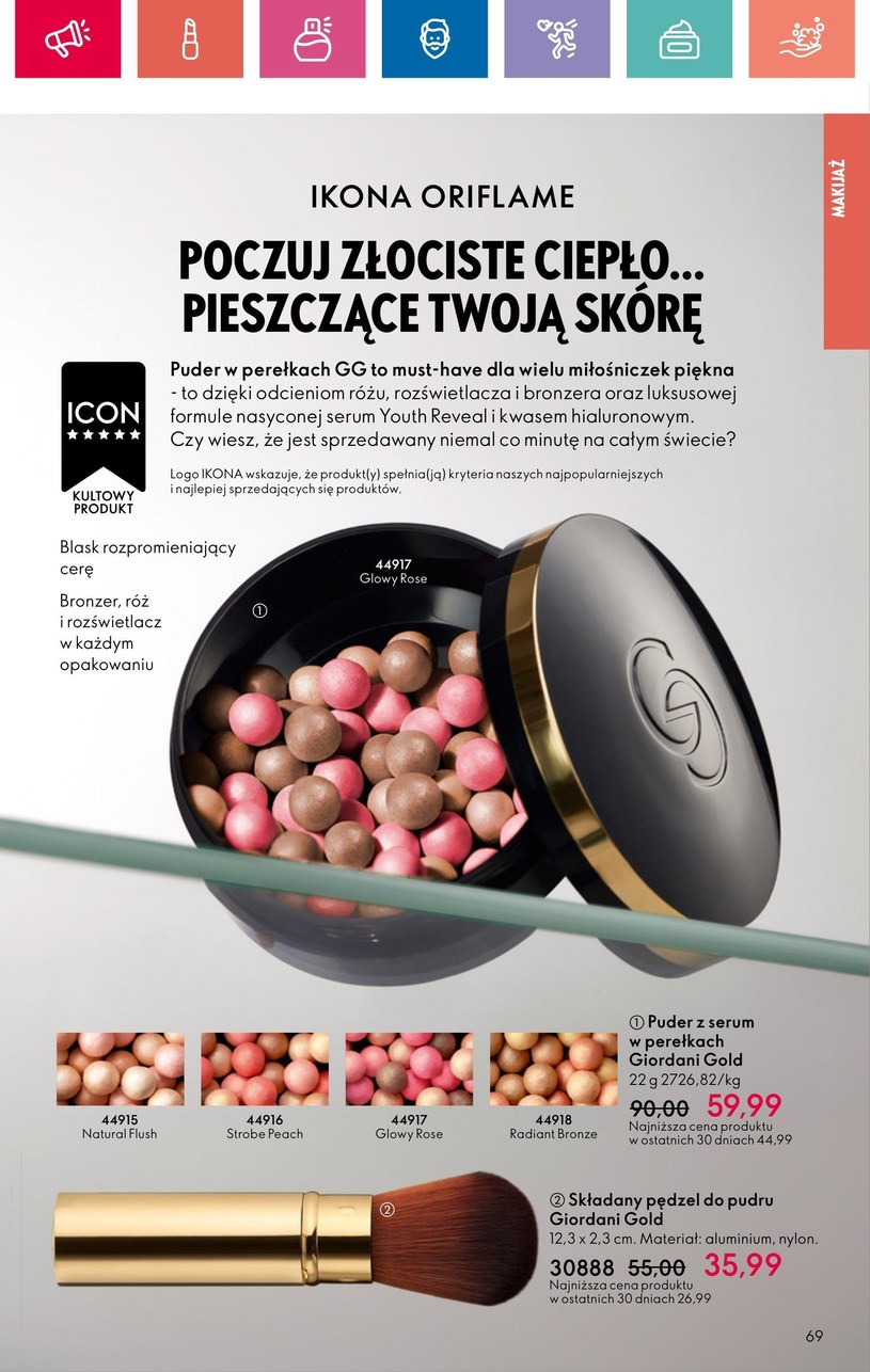 Gazetka: Oriflame - radość życia - strona 69