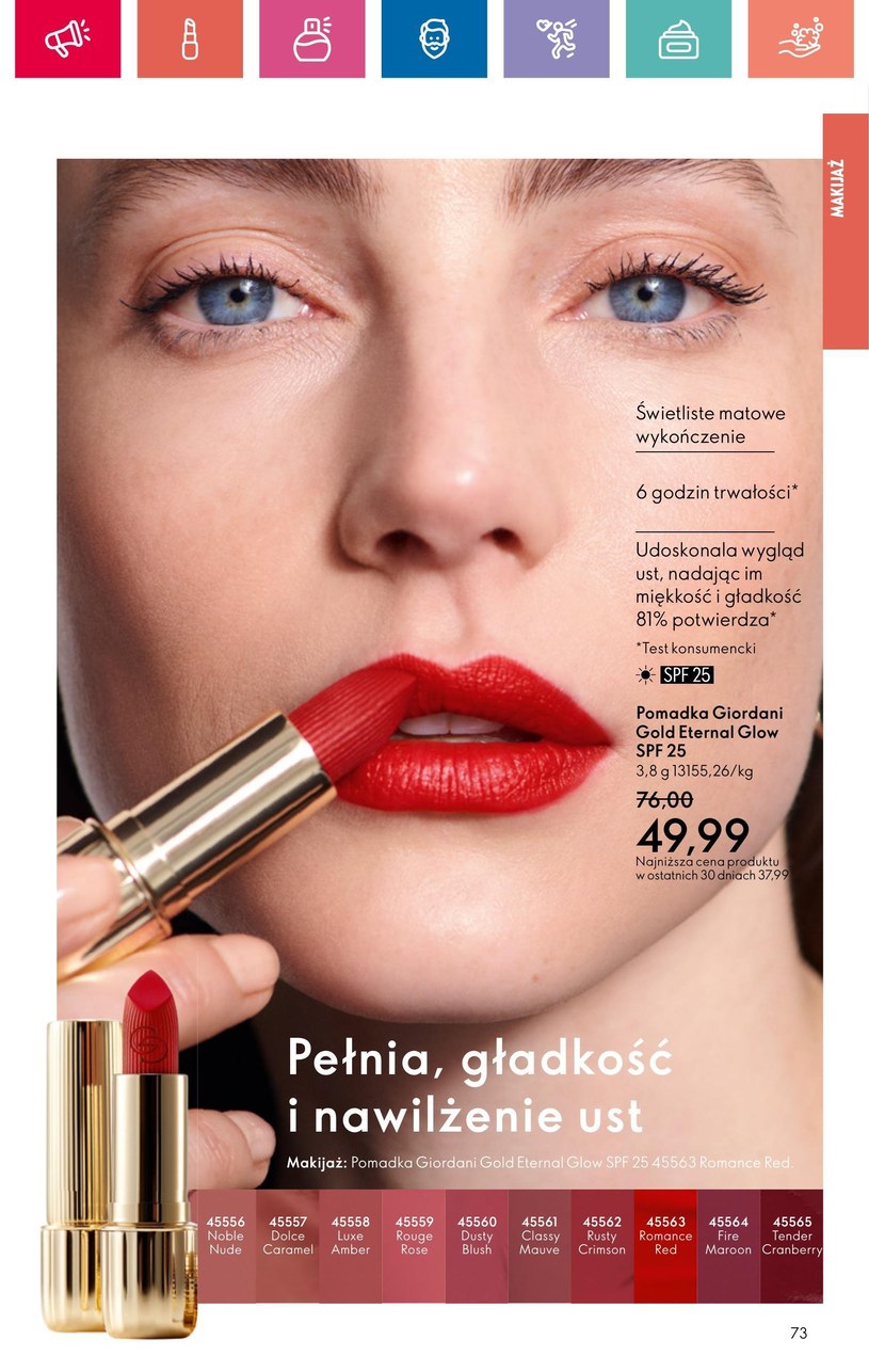 Gazetka: Oriflame - radość życia - strona 73