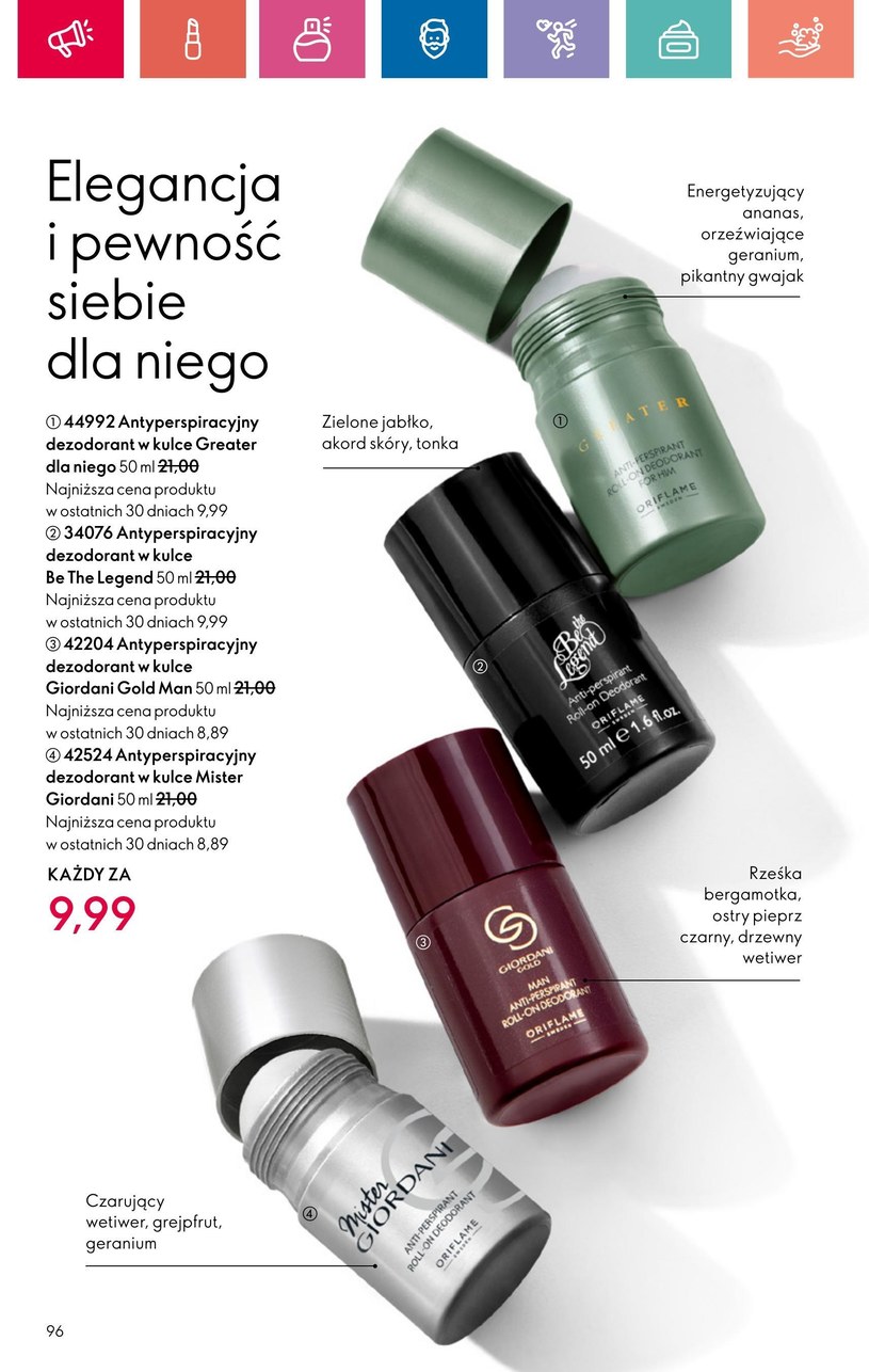 Gazetka: Oriflame - radość życia - strona 96