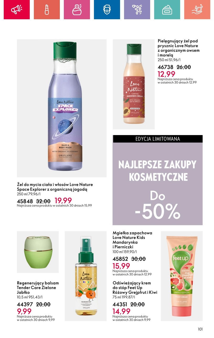 Gazetka: Oriflame - radość życia - strona 101