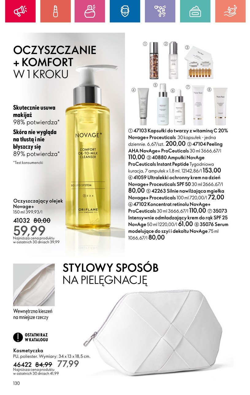 Gazetka: Oriflame - radość życia - strona 130