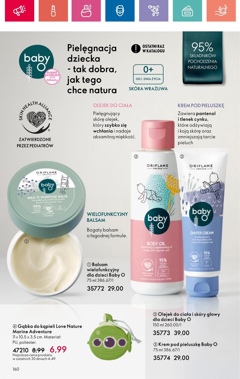 Gazetka: Oriflame - radość życia - strona 160