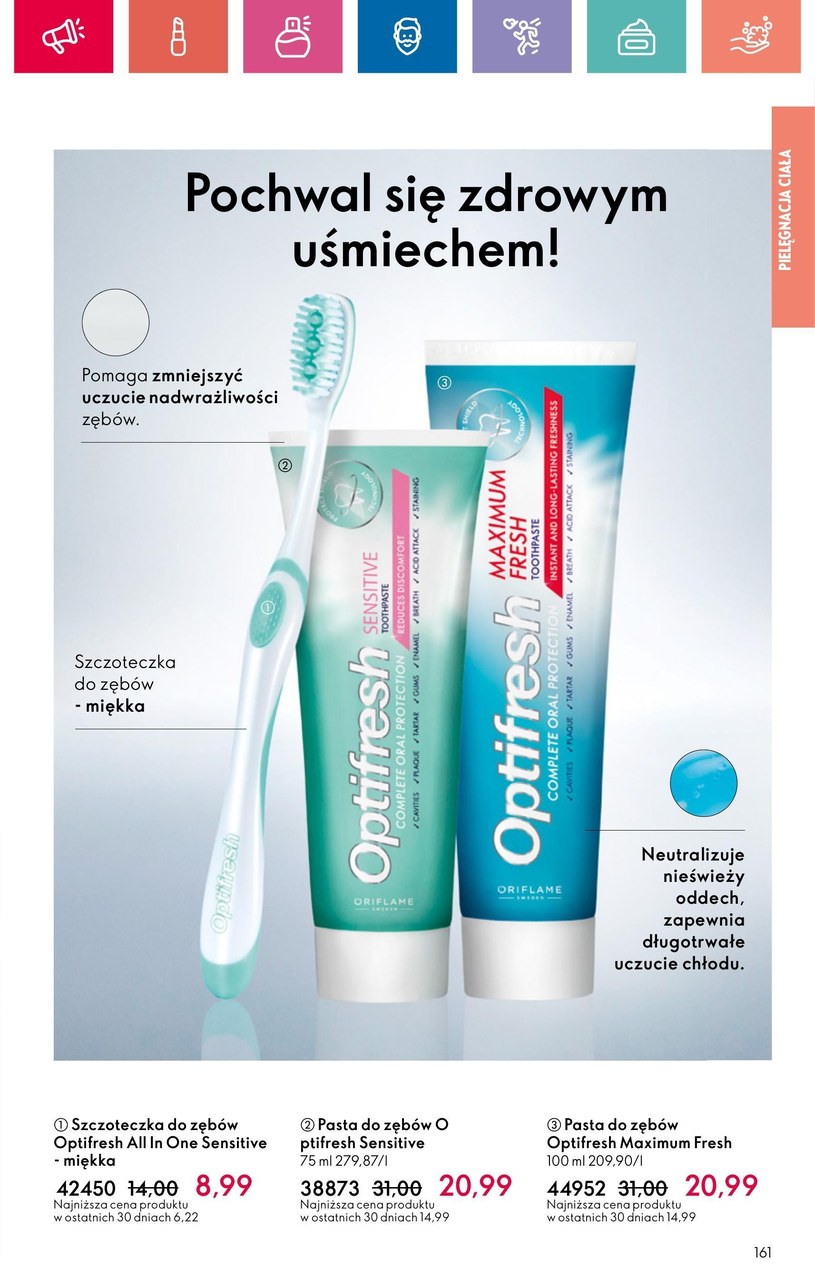 Gazetka: Oriflame - radość życia - strona 161