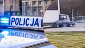 Dramatyczne sceny na drodze. 82-latek wjechał wprost pod rozpędzoną ciężarówkę