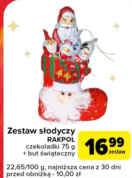 Zestaw figurek czekoladowych Rakpol