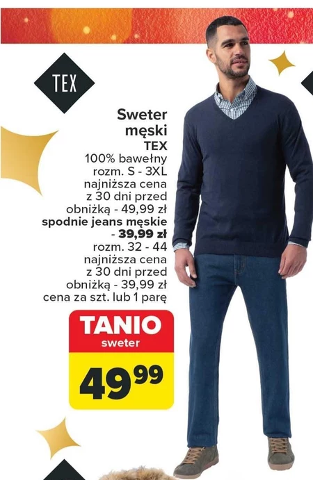 Sweter męski TEX