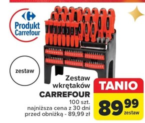 Zestaw wkrętaków Carrefour niska cena