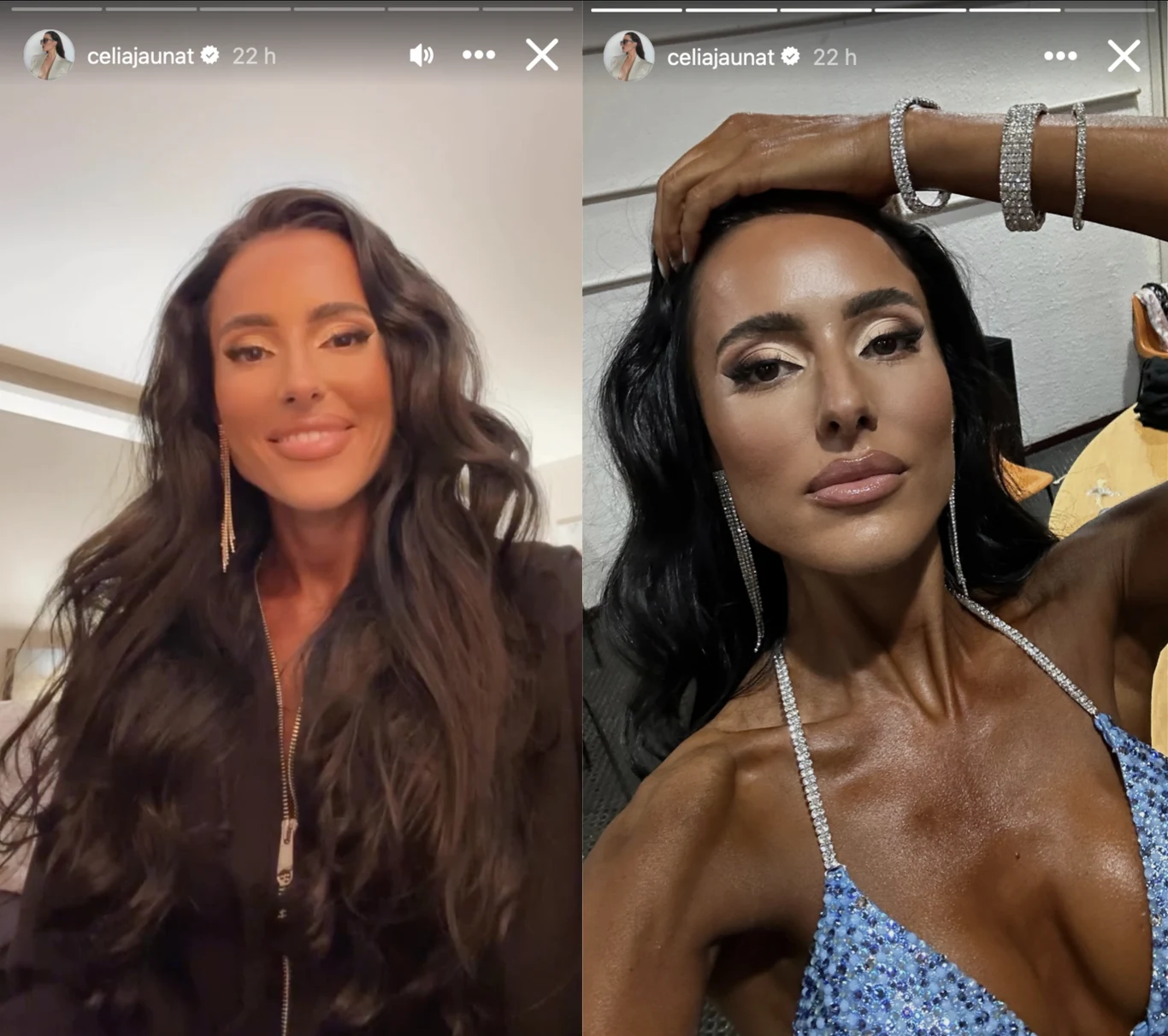 Celia Krychowiak na zawodach bikini fitness