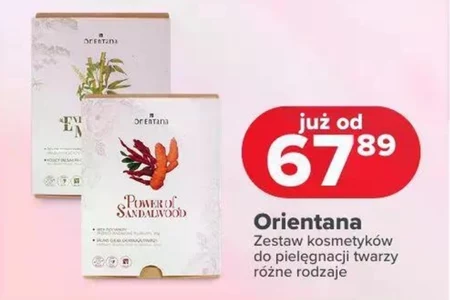 Zestaw kosmetyków do twarzy Orientana