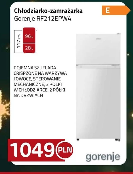 Холодильник-морозильна камера Gorenje