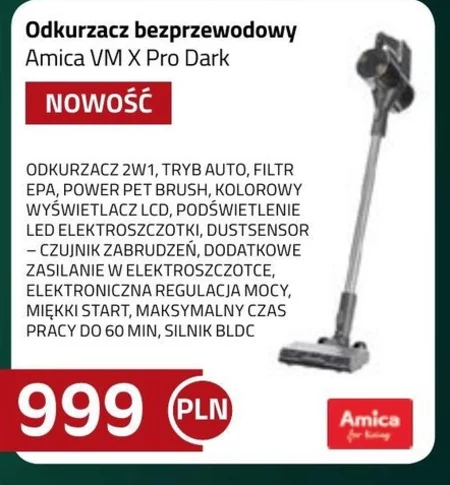 Odkurzacz bezprzewodowy Amica