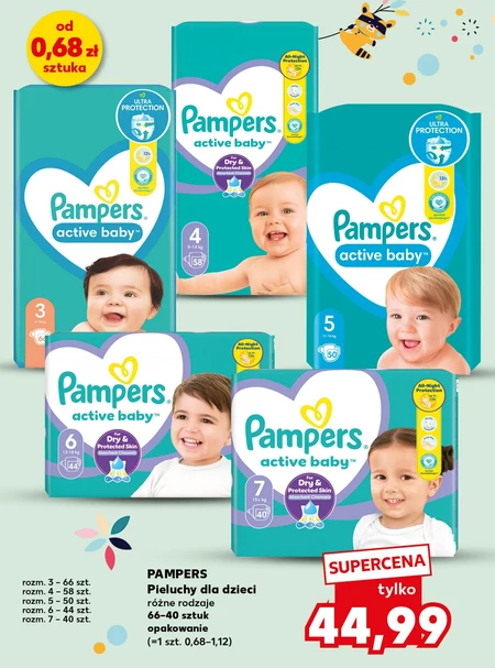 Pieluchy Pampers