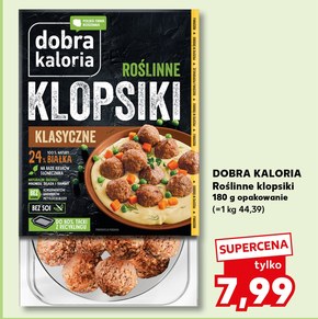 dobra kaloria Roślinne klopsiki klasyczne 180 g niska cena