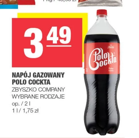 Polo Cockta Napój gazowany o smaku cola 2 l
