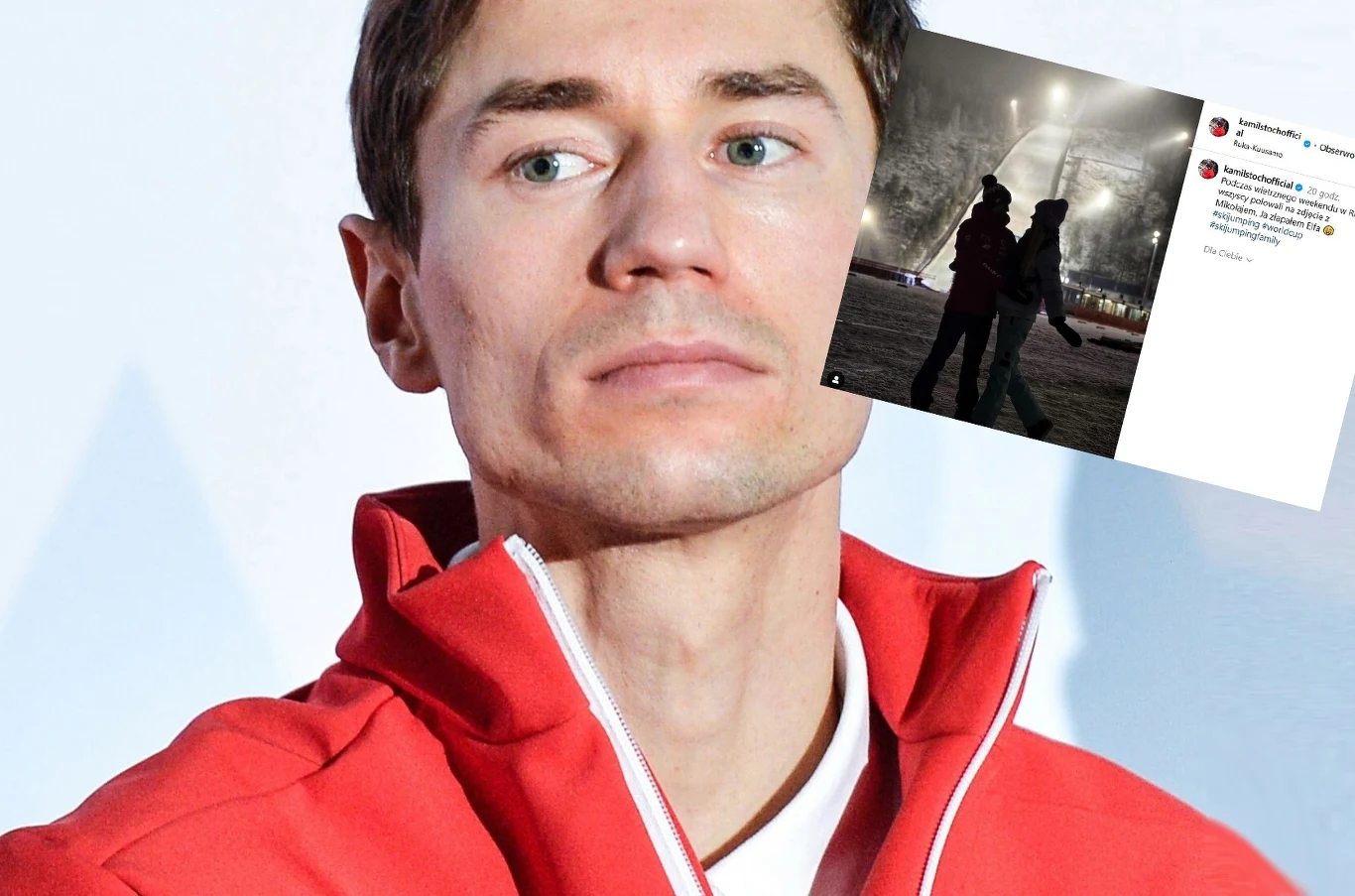 Kamil Stoch pokazał zdjęcie z Ewą. Ogłosił oficjalnie /https://www.instagram.com/kamilstochofficial/ Kamil Stoch pokazał zdjęcie z Ewą. Ogłosił oficjalnie /https://www.instagram.com/kamilstochofficial/