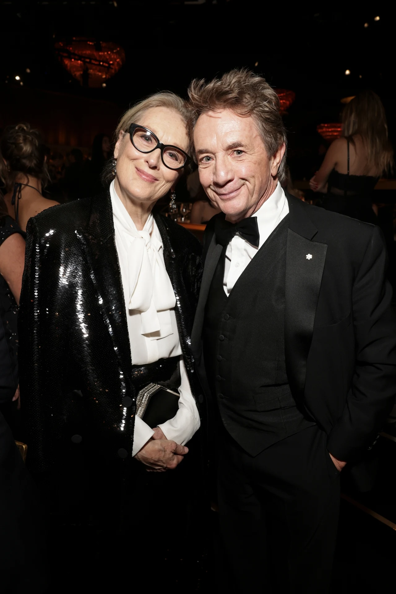 Meryl Streep, Martin Short Meryl Streep, Martin Short