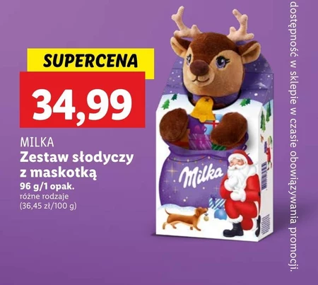 Milka Zestaw słodyczy z zabawką 96,5 g