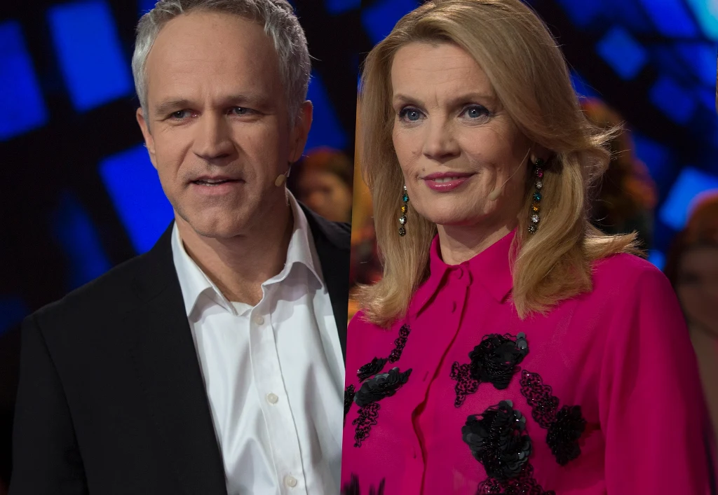Radosław Pazura i Dorota Chotecka