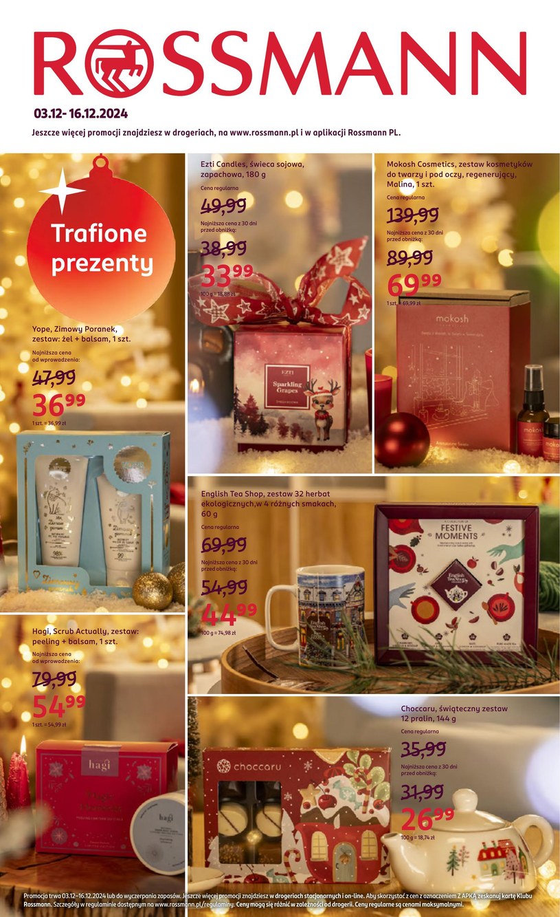 Gazetka promocyjna Rossmann - ważna od 03. 12. 2024 do 16. 12. 2024